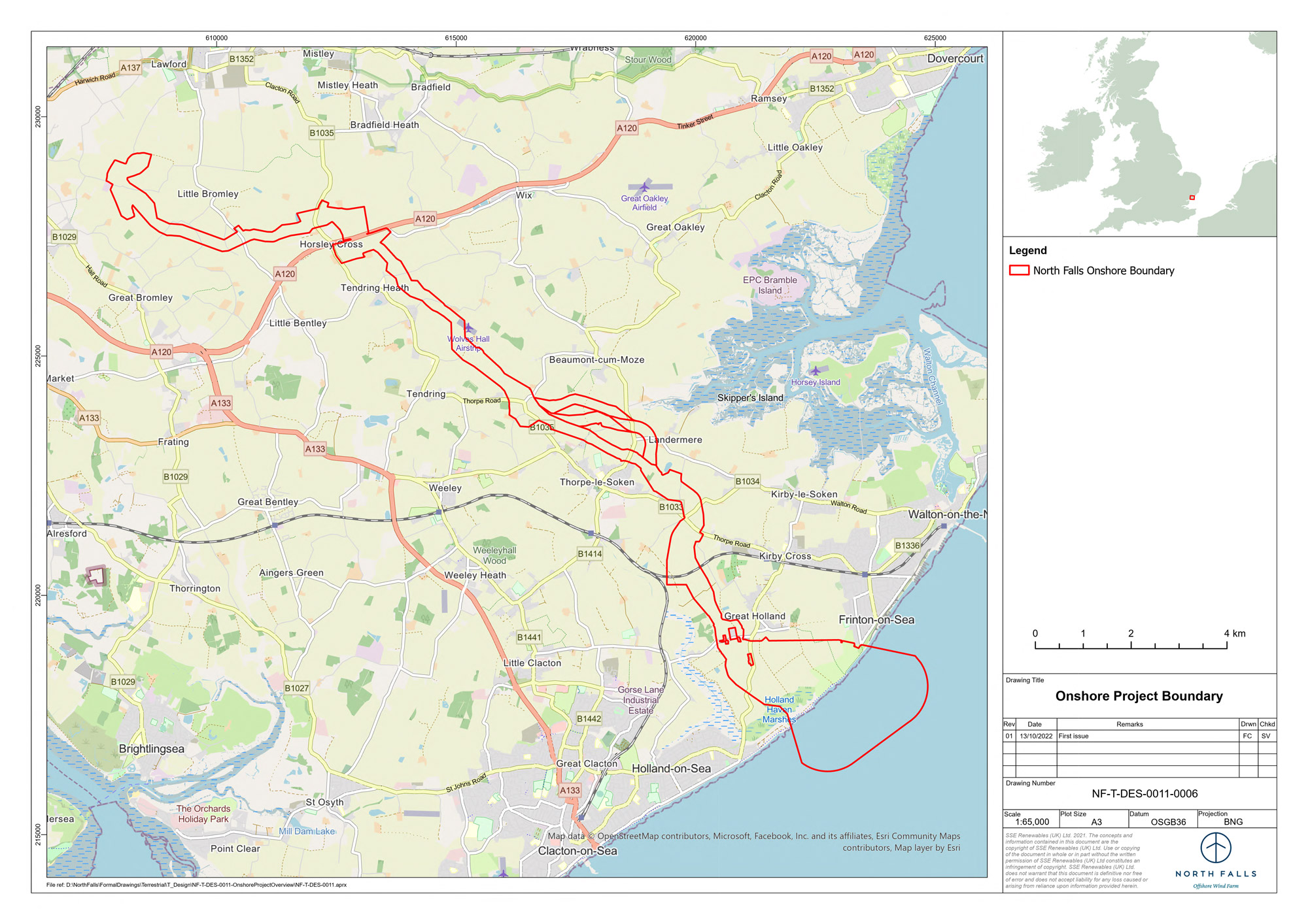 Picture of onshore map